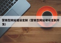 营销型网站建设定制（营销型网站建设定制开发）